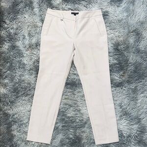 Elegant Cream Women's Pants Size 6